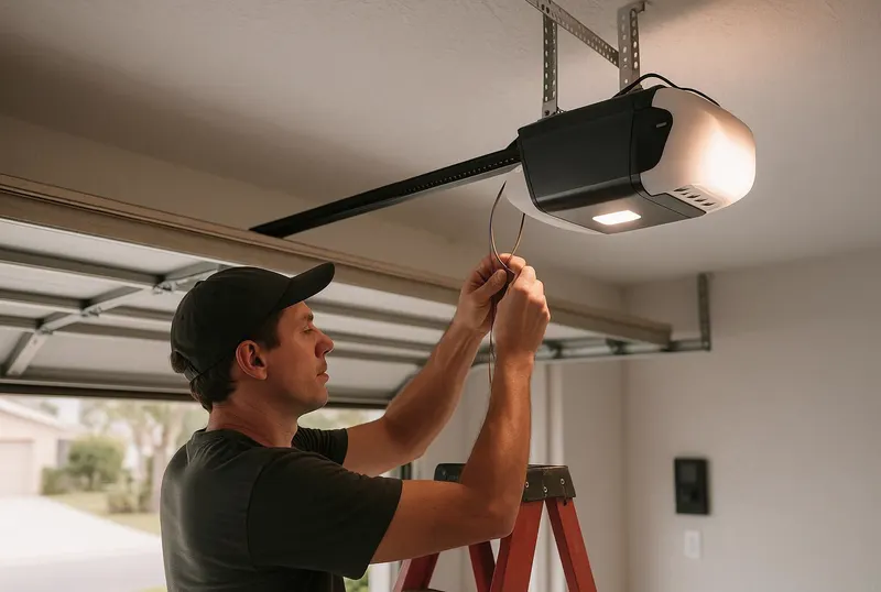 Garage Door Spring Replacement in Janesville